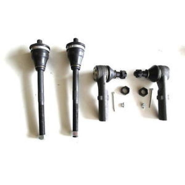 1997-1999 DODGE DAKOTA 4WD TIE ROD END FRONT INNER &amp; OUTER 4PCS SAVE MONEY #1 image