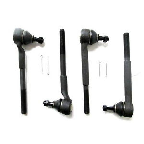 TIE ROD ENDS FRONT INNER &amp; OUTER LEFT &amp; RIGHT GMC SONOMA 2WD 1991-1995 4PCS #1 image