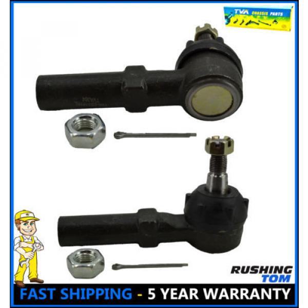 New Set of 2 Tie Rod Ends Front Outer Exterior Outside Ford Windstar 95-03 #1 image