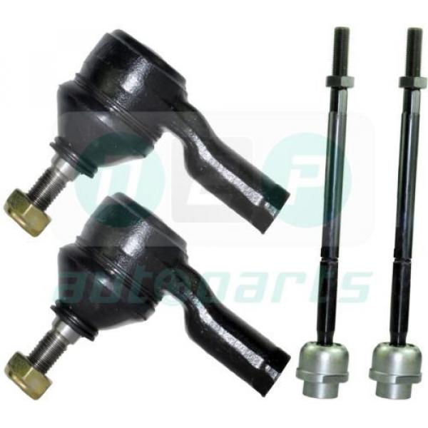 For Vauxhall Corsa C (2000-2006) Front Inner &amp; Outer Tie Track Rods End KIT #1 image