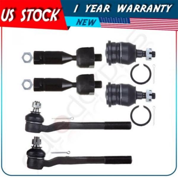 New Front Outer &amp; Inner Tie Rod End Suspension Kit For 1996-2002 Toyota 4Runner #1 image