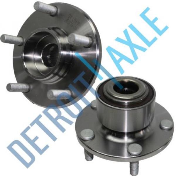 PAIR (2) NEW FRONT WHEEL HUB &amp; BEARING ASSEMBLY ABS &amp; NON-ABS for MAZDA 3 #1 image