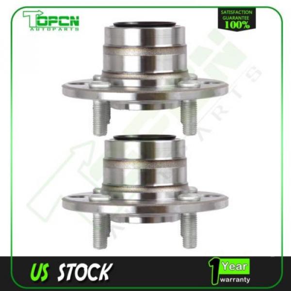 Pair(2) New Wheel Hub Bearing Assembly For Honda Civic 92-00 Civic del Sol 93-97 #1 image