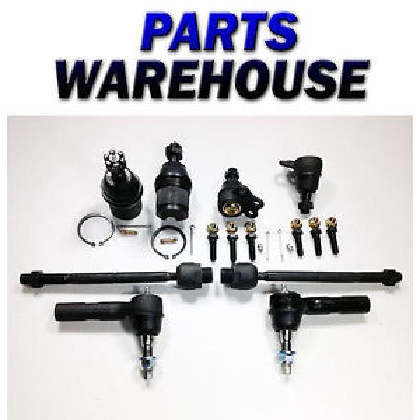 8 Piece Kit Inner &amp; Outer Tie Rod Ends and Ball Joints 4WD Only #1 image