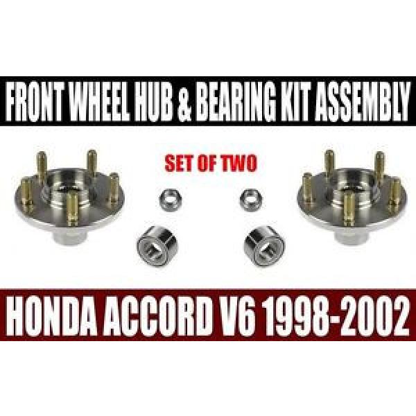 Front Wheel Hub &amp; Bearing Kit Assembly SPK450 510050  SET OF TWO #1 image