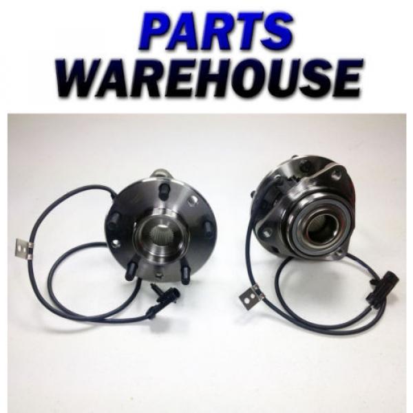 2 New Front (Left &amp; Right) 1997-2005 Chevy Gmc Wheel Hub Bearing Assembly 4X4 #1 image