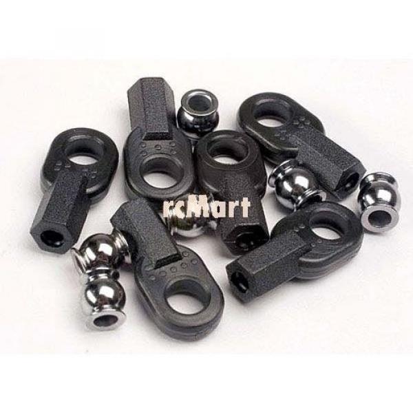 Traxxas Rod Ends (Long) Hollow Ball Connectors RC Cars Truck Slash E-Maxx #2742 #1 image