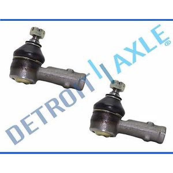 Pair (2) NEW Front Left and Right Outer Tie Rod Ends for Dodge Eagle Mitsubishi #1 image