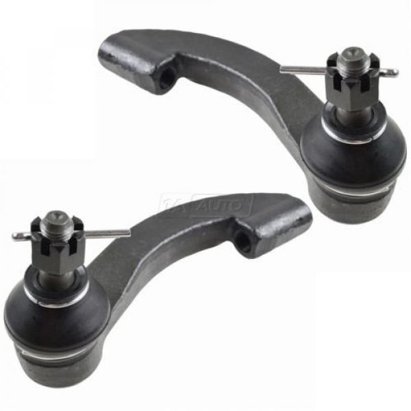 Tie Rod Ends Front Outer Left &amp; Right Pair Set for Stratus Breeze Cirrus Sebring #2 image