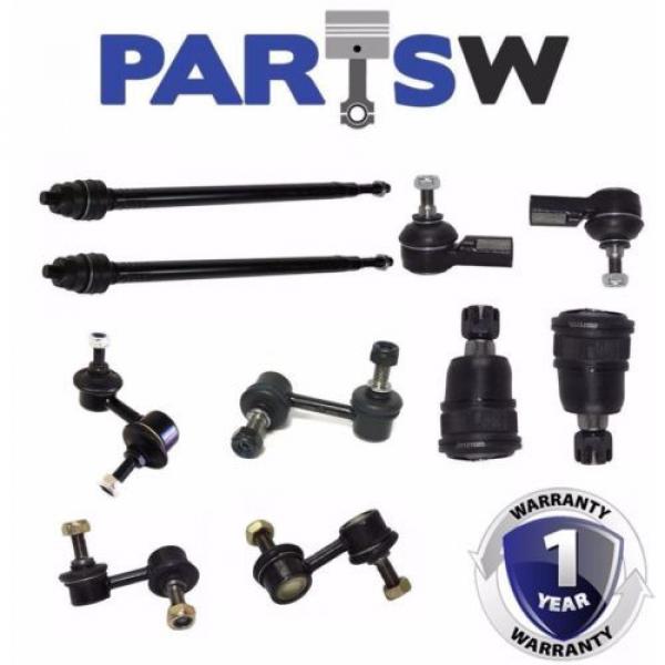 10 PC Tie Rod End Lower Ball Joints Sway Bar Link 01-05 for Honda Civic Acura EL #1 image