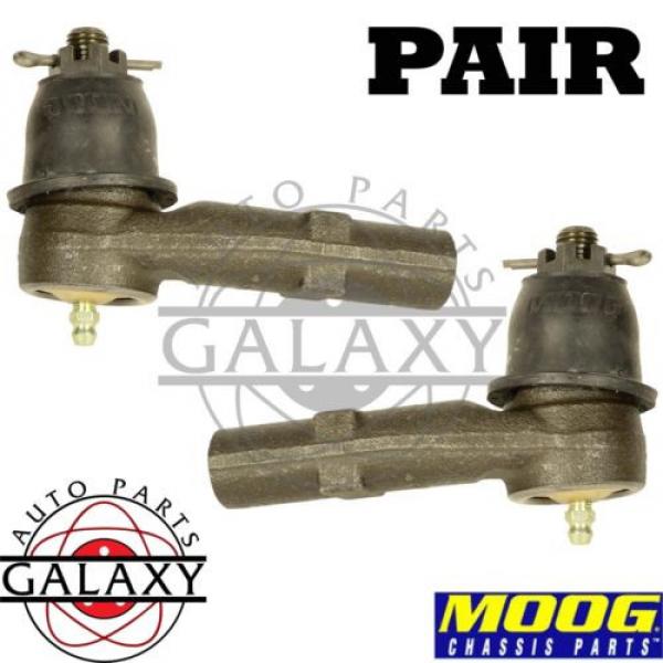 Moog Replacement New Front Outer Tie Rod Ends Pair For Beetle Golf City Jetta #1 image