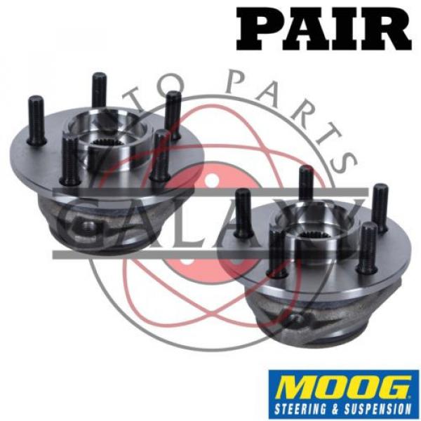 Moog Replacement New Front Wheel  Hub Bearing Pair For Jeep Cherokee Wrangler TJ #1 image