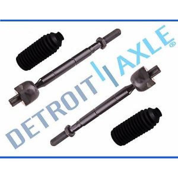 Brand NEW 4pc Inner Tie Rod End + Rack &amp; Pinion Boot Kit for 2006-15 Toyota RAV4 #1 image