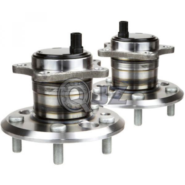 Pair 2005-2012 Toyota Avalon ABS Models Rear Wheel Hub Bearing 5 Stud Assembly #1 image