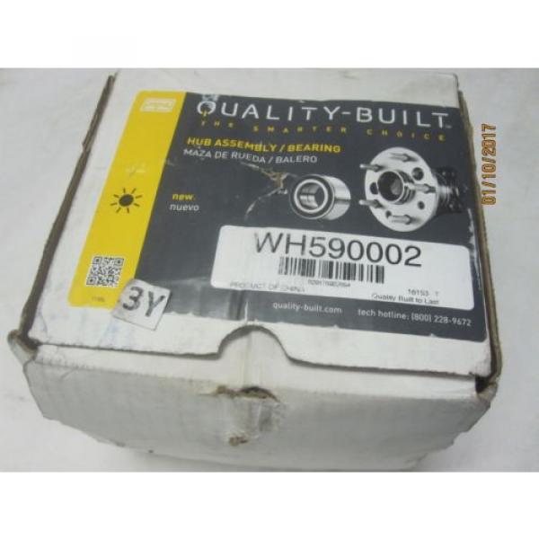 New WH590002 Wheel Bearing and Hub Assembly Rear QUALITY-BUILT #1 image