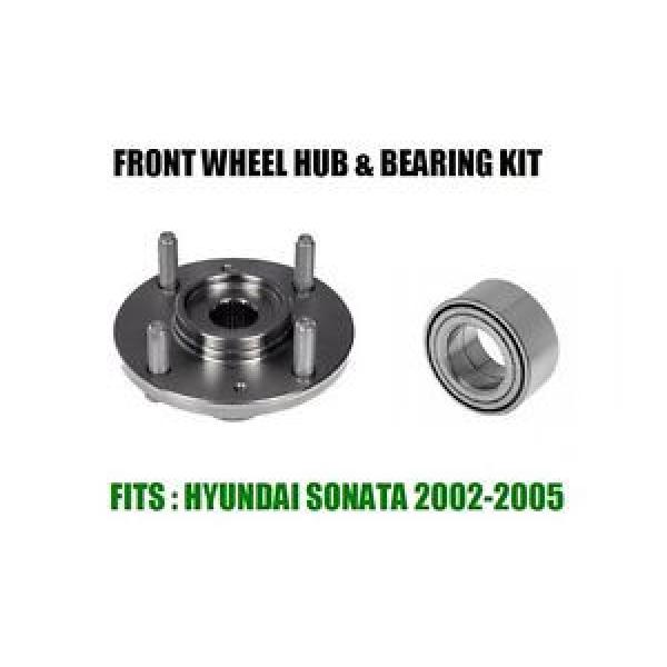 Fits:Hyundai Sonata Front Wheel Hub And Bearing Kit Assembly 2002-2005 #1 image