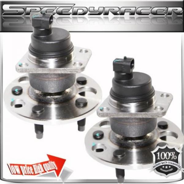 PAIR OLDS SUNFIRE CAVALIER CORSICA ACHIEVA REAR WHEEL HUB BEARING ASSEMBLY ABS #1 image