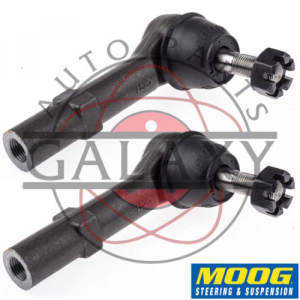 Moog New Outer Tie Rod Ends Pair For Escalade Tahoe Yukon Sierra Silverado #1 image