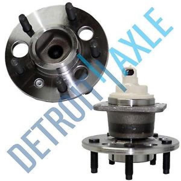 Both (2) Brand New Complete Rear Wheel Hub &amp; Bearing Assembly Buick Chevy w/ABS #1 image