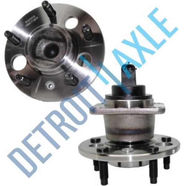 Pair (2) NEW REAR Wheel Hub and Bearing Assembly Buick Cadillac Pontiac ABS #1 image