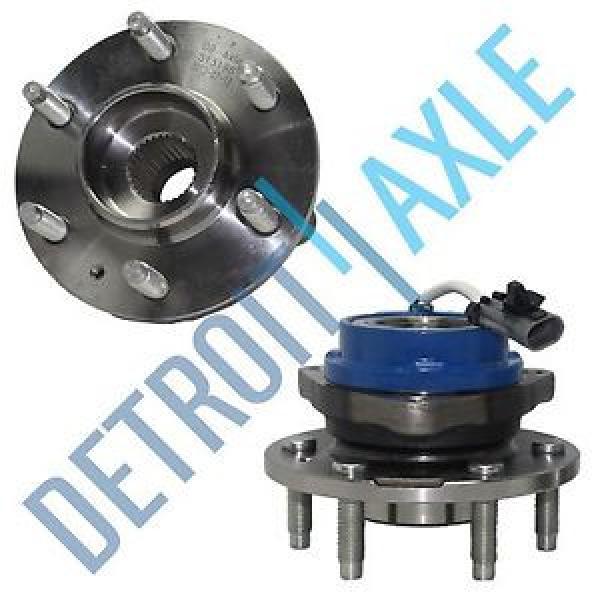 Both (2) New Rear Wheel Hub &amp; Bearing Assembly 6 Lug w/ ABS for CTS SRX STS #1 image