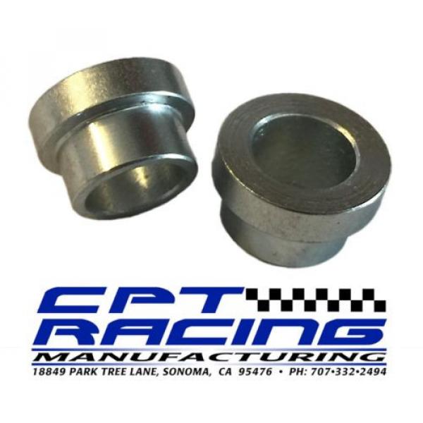 1/2&#034; to 3/8&#034; Rod End High Misalignment Spacers Reducers Heim Joints (Pair) CPT #1 image