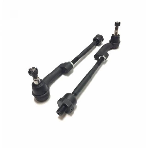 4 Pc New Suspension Steering Kit for Ford Expedition Inner &amp; Outer Tie Rod Ends #3 image