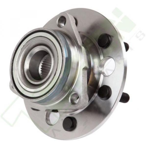 2 X Front Wheel Hub Bearing Assembly for 88 - 91 GMC Chevy K1500 1&#034; Thick Rotors #3 image