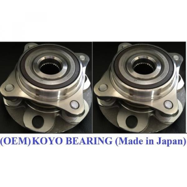 Front Wheel Hub &amp; KOYO Bearing Assembly for LEXUS GX460 (4WD) 2010-2013 (PAIR) #1 image