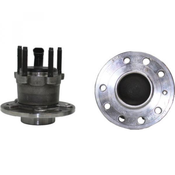 Pair: 2 New REAR 2003-11 Saab 9-3 2010-11 3X ABS Wheel Hub and Bearing Assembly #4 image