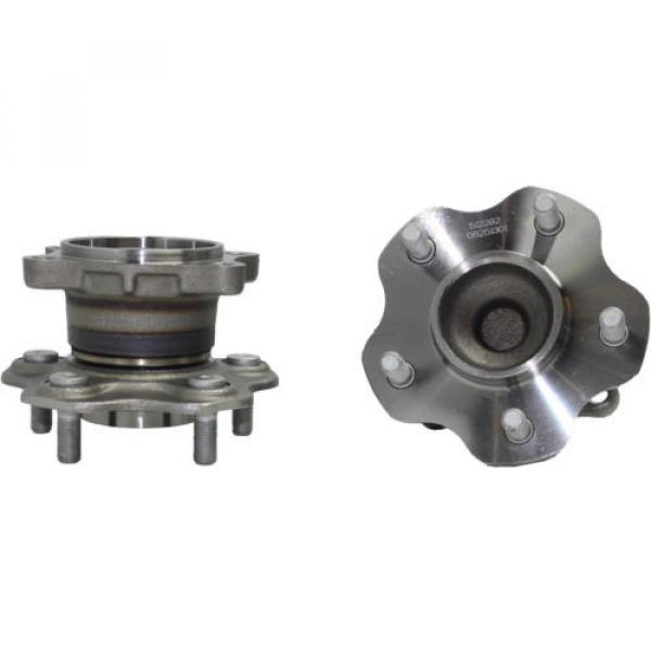 Both (2) New Rear Complete Wheel Hub &amp; Bearing - Fits: 2002-09 Nissan #4 image