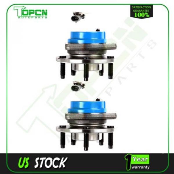 Pair Of 2 Rear Wheel Hub Bearing Assembly New Fits Buick Rendezvous FWD W/ABS #1 image