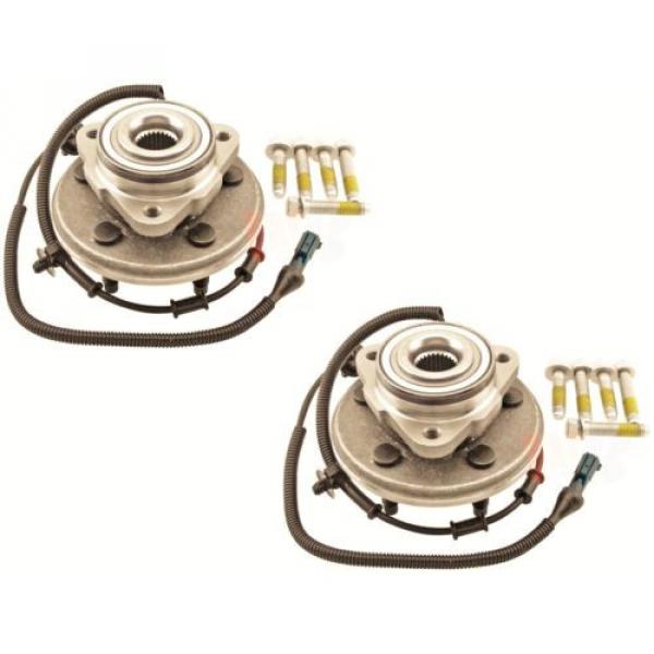 2002-2005 Mercury Mountaineer (2WD 4WD) Front Wheel Hub Bearing Assembly (PAIR) #1 image