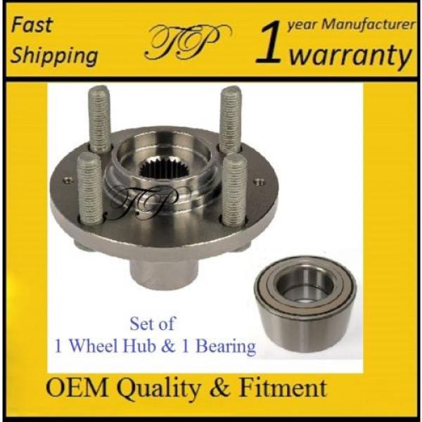 1995-2000 Ford Contour Front Wheel Hub &amp; Bearing Kit Assembly #1 image