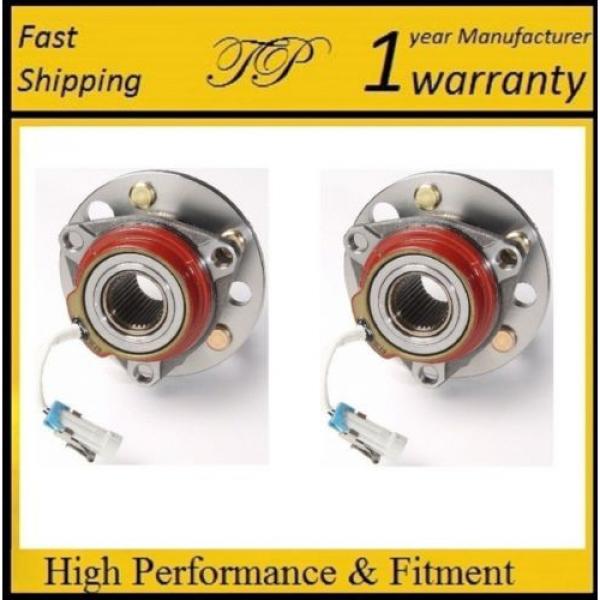 Front Wheel Hub Bearing Assembly For 1992 Cadillac Fleetwood 4WD ABS (PAIR) #1 image