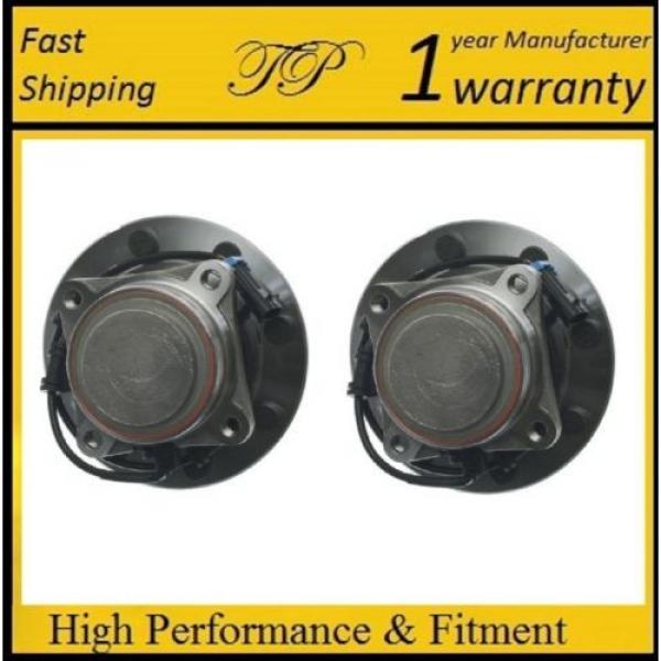 FRONT Wheel Hub Bearing Assembly for Chevrolet Silverado 3500 (RWD) 2001-07 PAIR #1 image