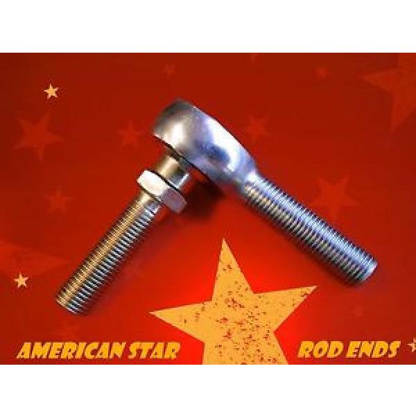 ASR XML6 4130 Chromoly Rod End W/Chromoly Stud, 3/8&#034;-24 RH Male Threads 3/8 Stud #1 image