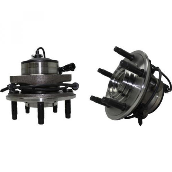 Pair of 2 - NEW Front Driver and Passenger Wheel Hub and Bearing Assembly w/ ABS #2 image