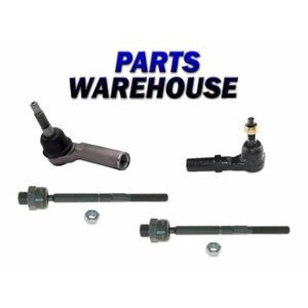 4 Pcs Kit Front Inner and Outer Tie Rod Ends #1 image