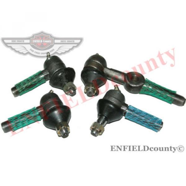 NEW LEFT HAND STEERING TIE ROD END KIT SET OF 4 FOR JEEP M38 CJ2A CJ3A @AUD #1 image