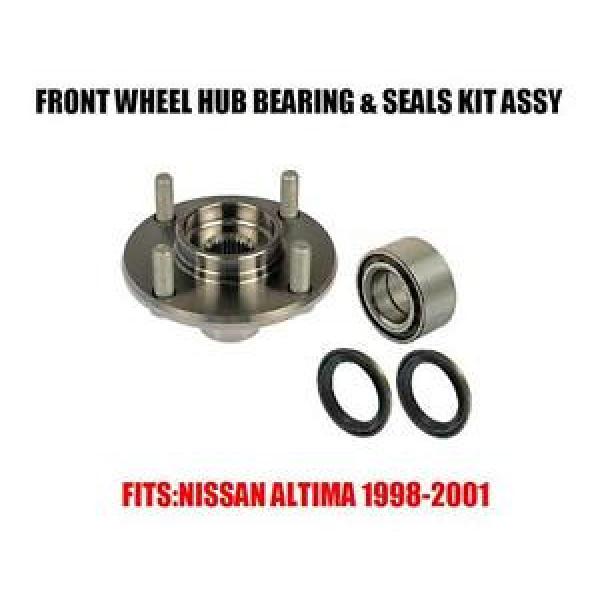 Front Wheel Hub &amp; Bearing &amp; Seals Kit Assembly FOR Nissan Altima  1998-2001 #1 image