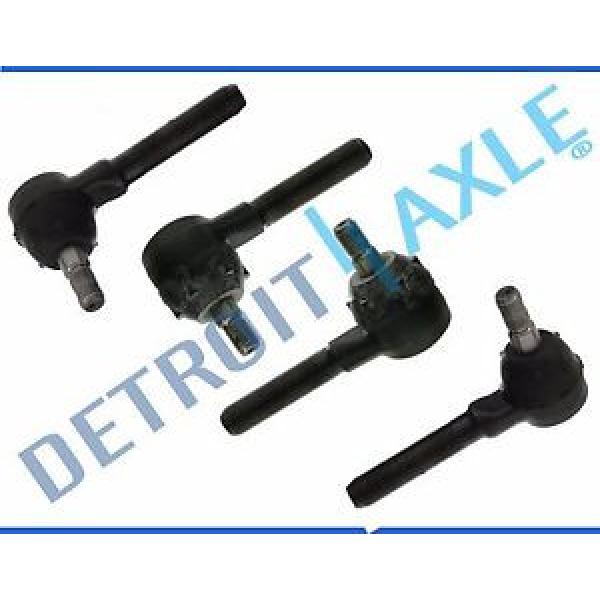 Brand New Set of (4) Front Inner + Outer Tie Rod Set for Jeep Cherokee Comanche #1 image