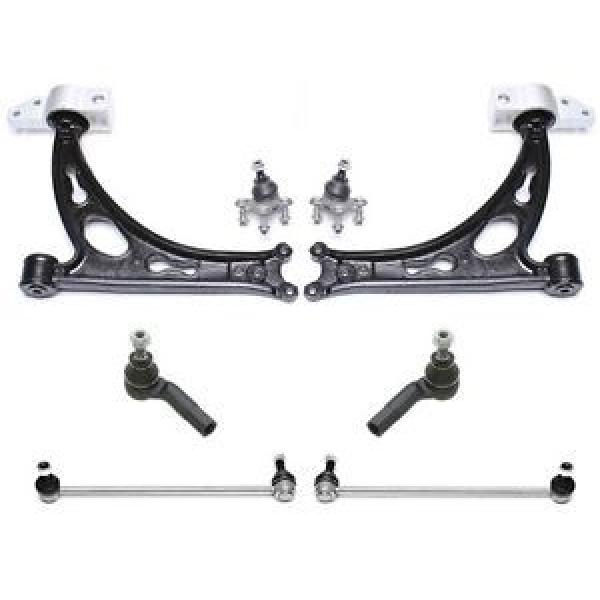 FOR SKODA OCTAVIA 1Z FRONT LOWER WISHBONE ARMS CAST IRON LINKS TRACK ROD ENDS #1 image