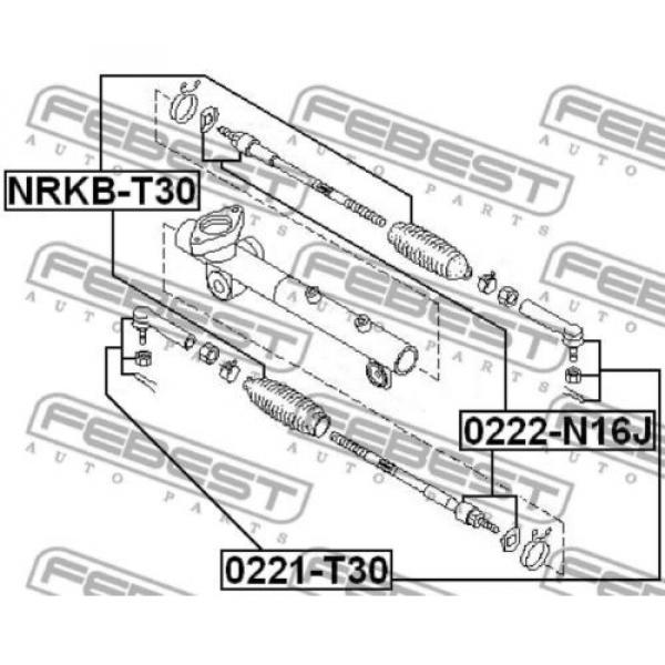 Steering Tie Rod End For Nissan Truck D22 (1997-Now) #2 image