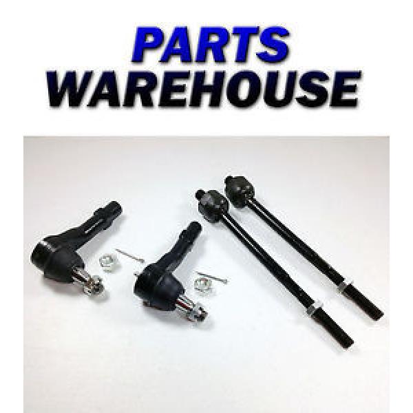 4 Piece Kit Inner &amp; Outer Tie Rod End #1 image