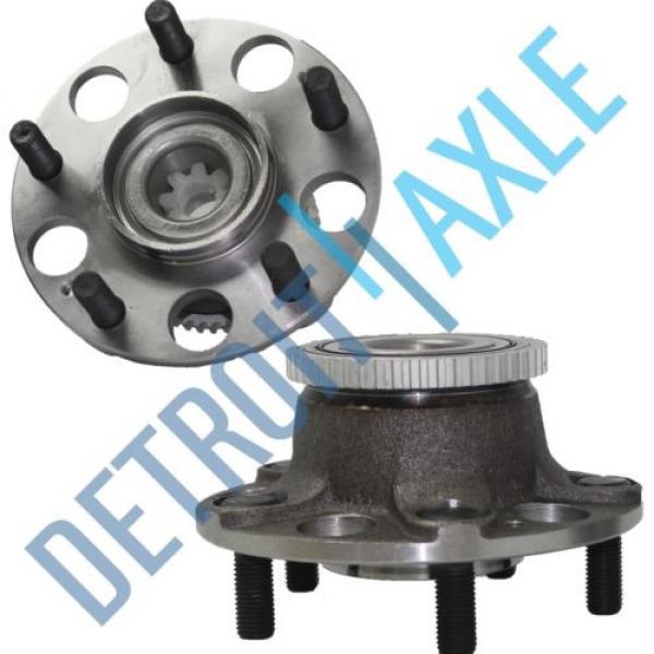 Pair (2) New REAR ABS Complete Wheel Hub and Bearing Assembly for Honda Accord #1 image