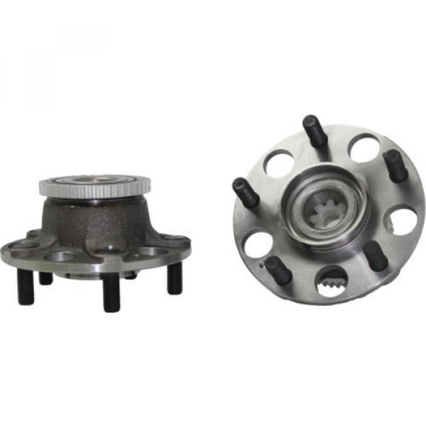 Pair (2) New REAR ABS Complete Wheel Hub and Bearing Assembly for Honda Accord #4 image