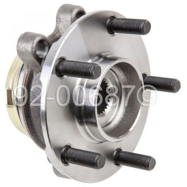 Pair New Front Left &amp; Right Wheel Hub Bearing Assembly For Infiniti Models #2 image