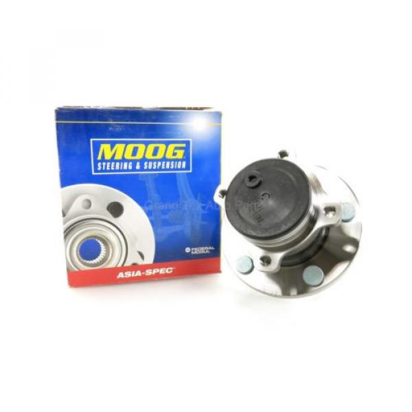 NEW Moog Wheel Bearing &amp; Hub Assembly Rear 512348 Mazda 3 w/o ABS 2004-2014 #1 image