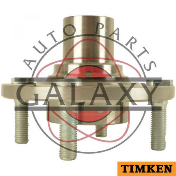 Timken Pair Front Wheel Bearing Hub Ford EXP 83-88 Escort 83-90 Tempo 84-94 #2 image